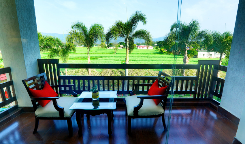 resort in rishikesh with private pool